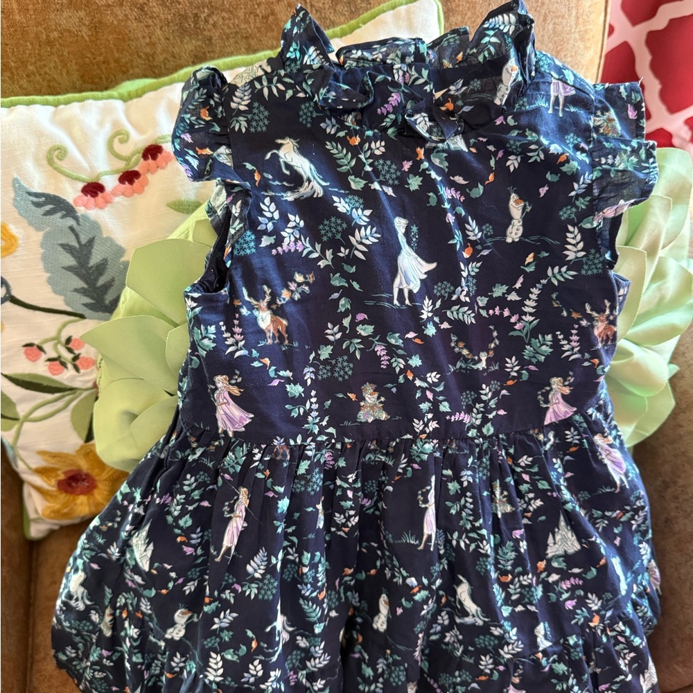 Janie and Jack x Disney Frozen Elsa Anna Dress 3T